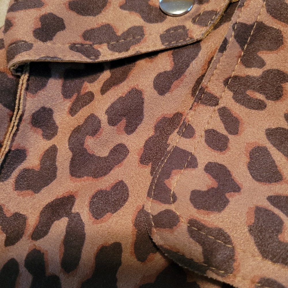 Cato's Leopard Mircosuede Jacket - Picture 8 of 12